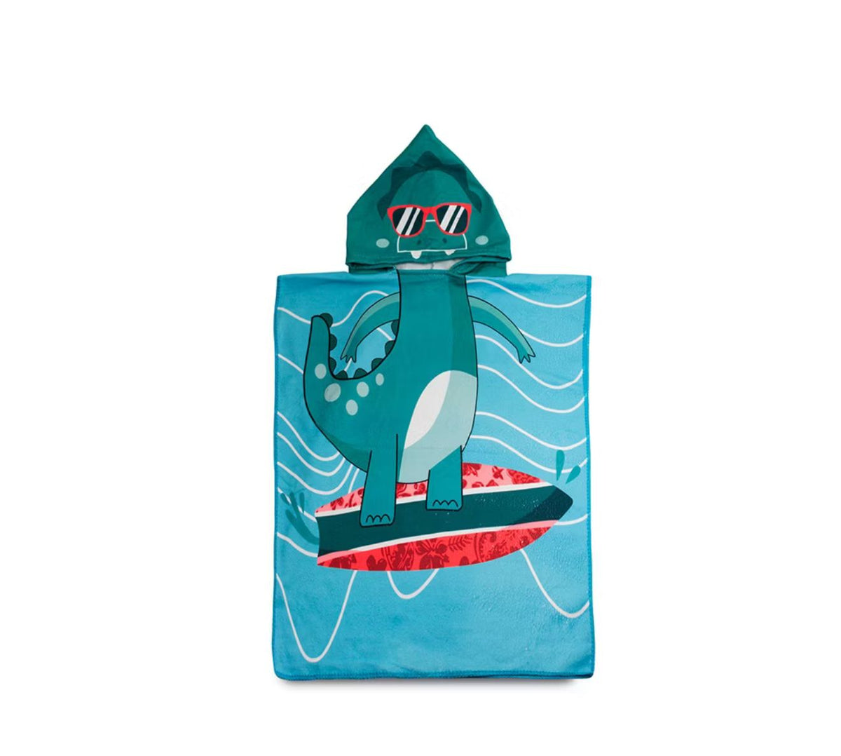 Poncho Kids com Capuz Infantil 115cm x 50cm Saída de Praia