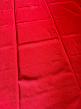 Toalha de Mesa Algodão Vermelha Lisa 1,5mx1,5m
