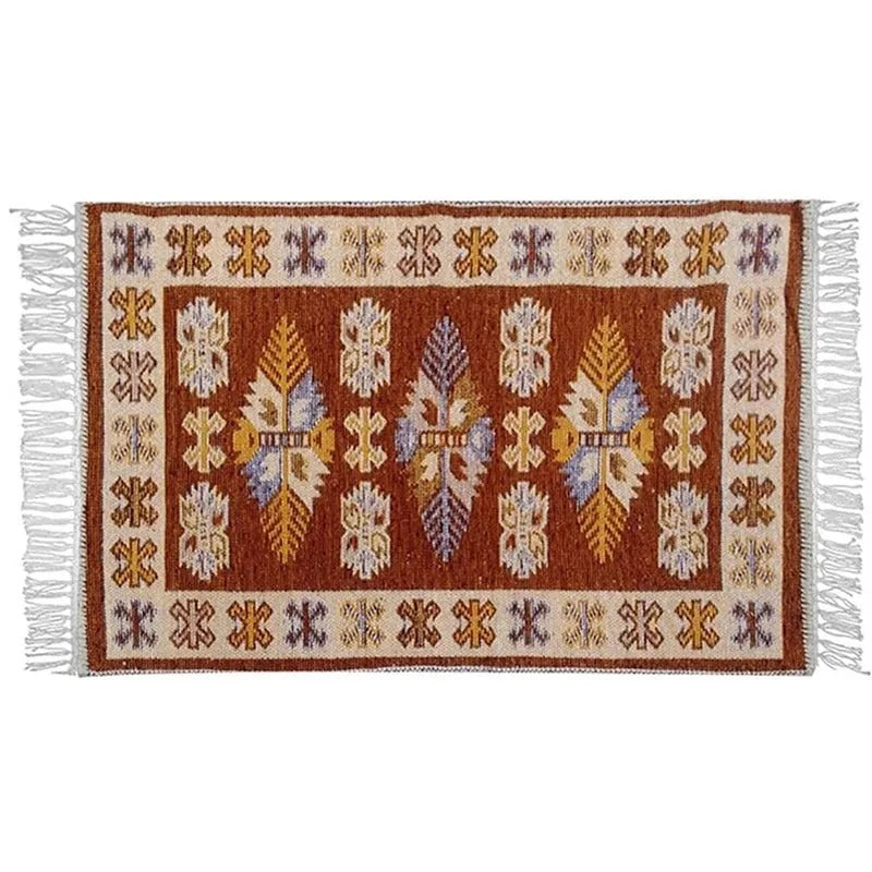 Tapete Kilim Antep 1,00x1,50m Marrom DES 001