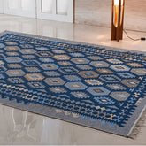Tapete Kilim Antep 1,50x2,00m Azul DES 003