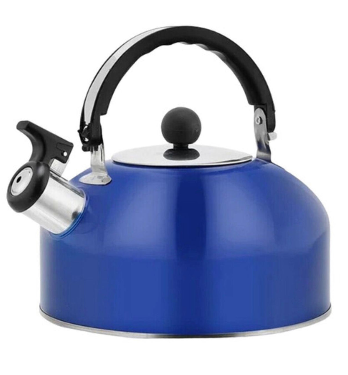 Chaleira Em Inox Com Apito Alça Fixa 2 Litros