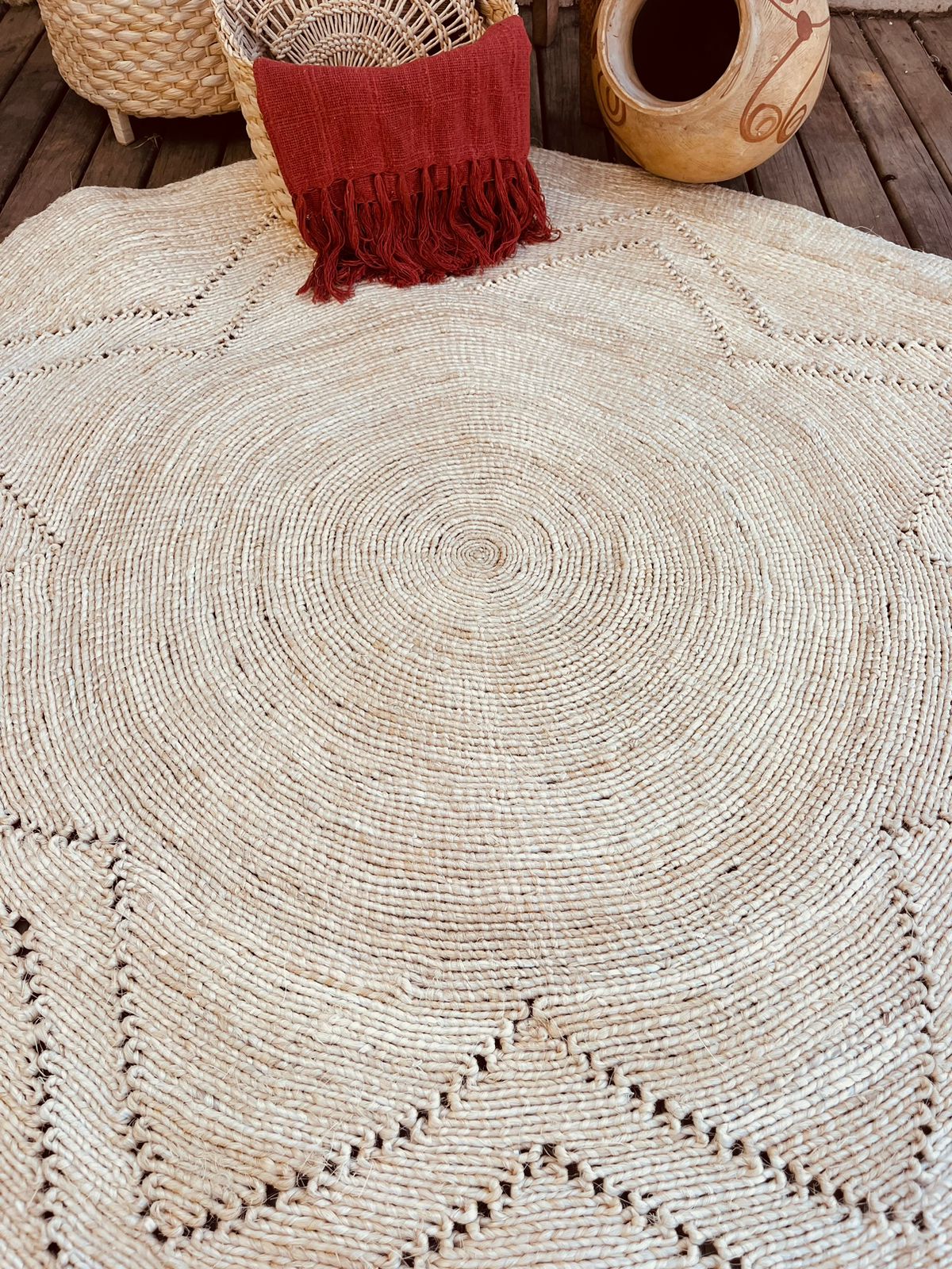 Tapete Sisal Redondo 1,5m