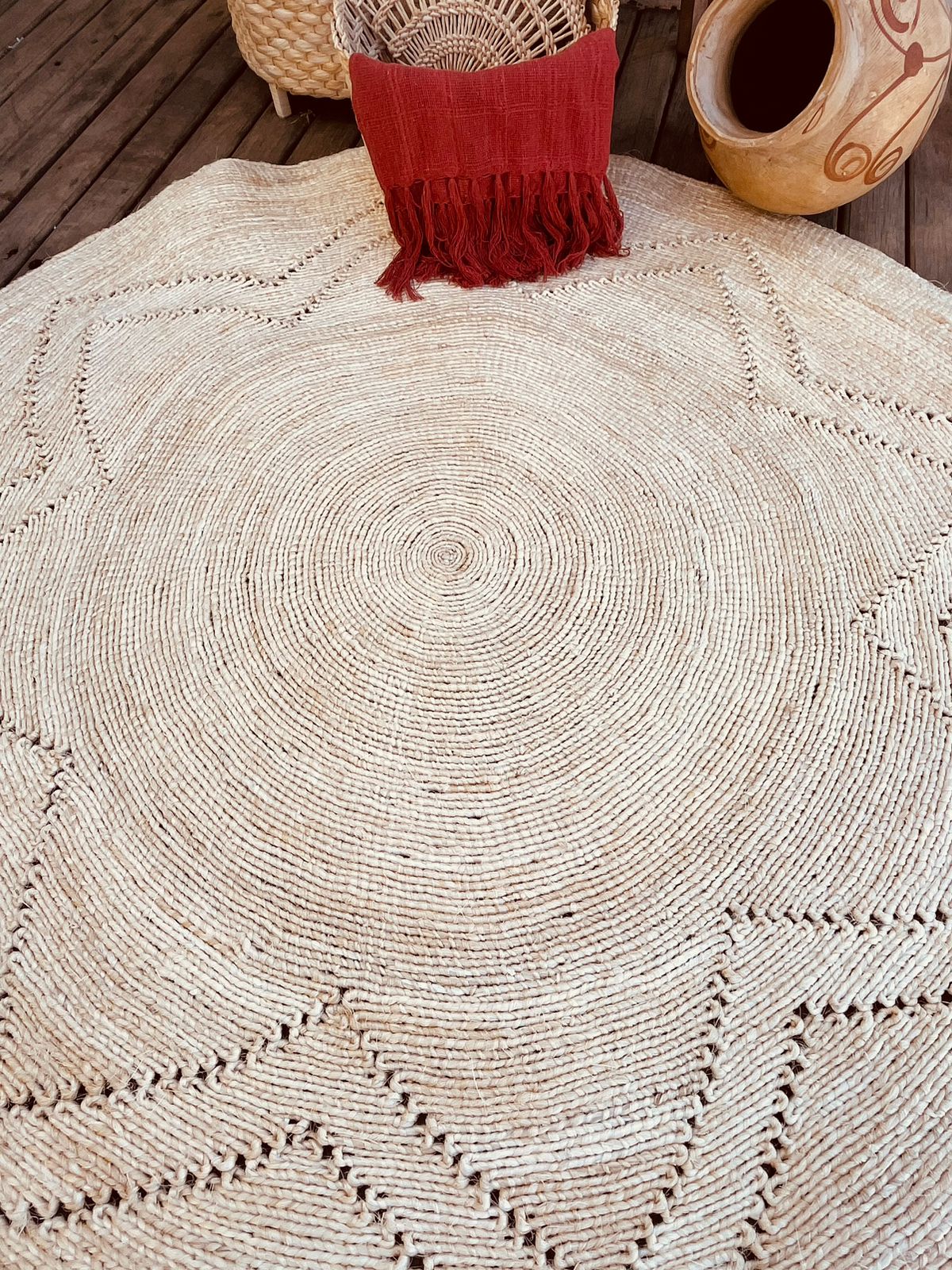 Tapete Sisal Redondo 1,5m