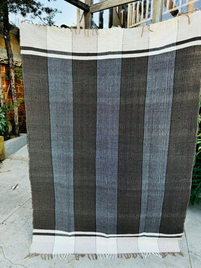 Tapete em Malha Moldura Preto 1,50x2,00m