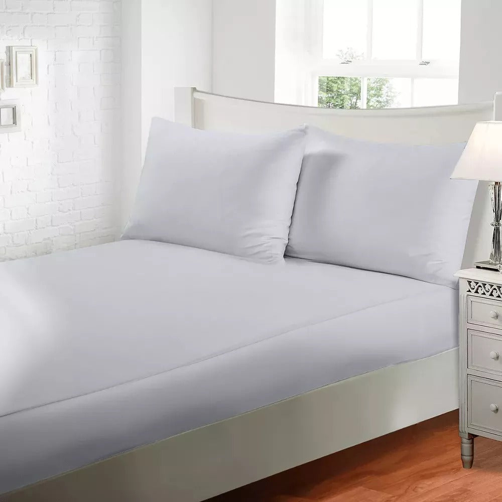 Jogo de Cama Jolitex Lençol Casal 3 Peças Cinza