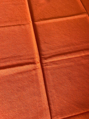Toalha de Mesa Algodão Laranja Lisa 1,5mx1,5m