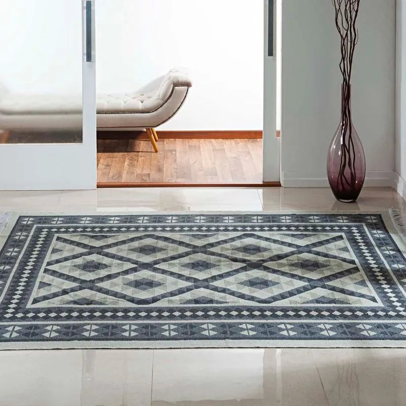 Tapete Kilim Antep 1,50x2,00m Cinza DES 006