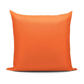 Capa de Almofada Oxford Lisa Laranja 45x45
