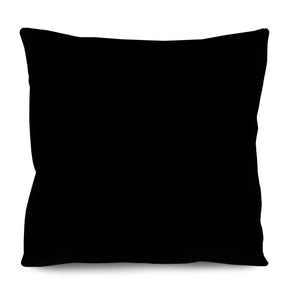 Capa de Almofada Oxford Lisa Preta 45x45 ou 65x65