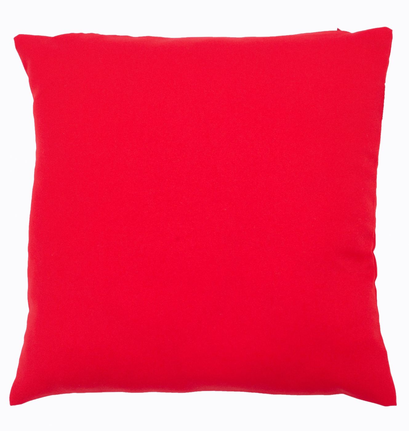 Capa de Almofada Oxford Lisa Vermelha 45x45
