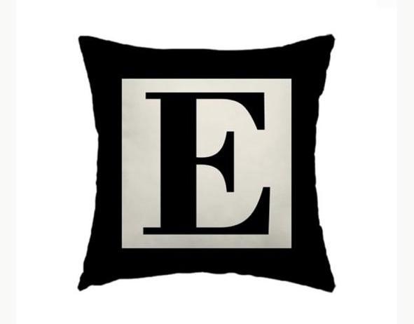 Capa de Almofada Letras 45x45