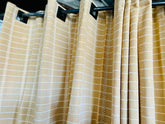 Cortina Algodão Havana Mostarda 2,6mx4,0m