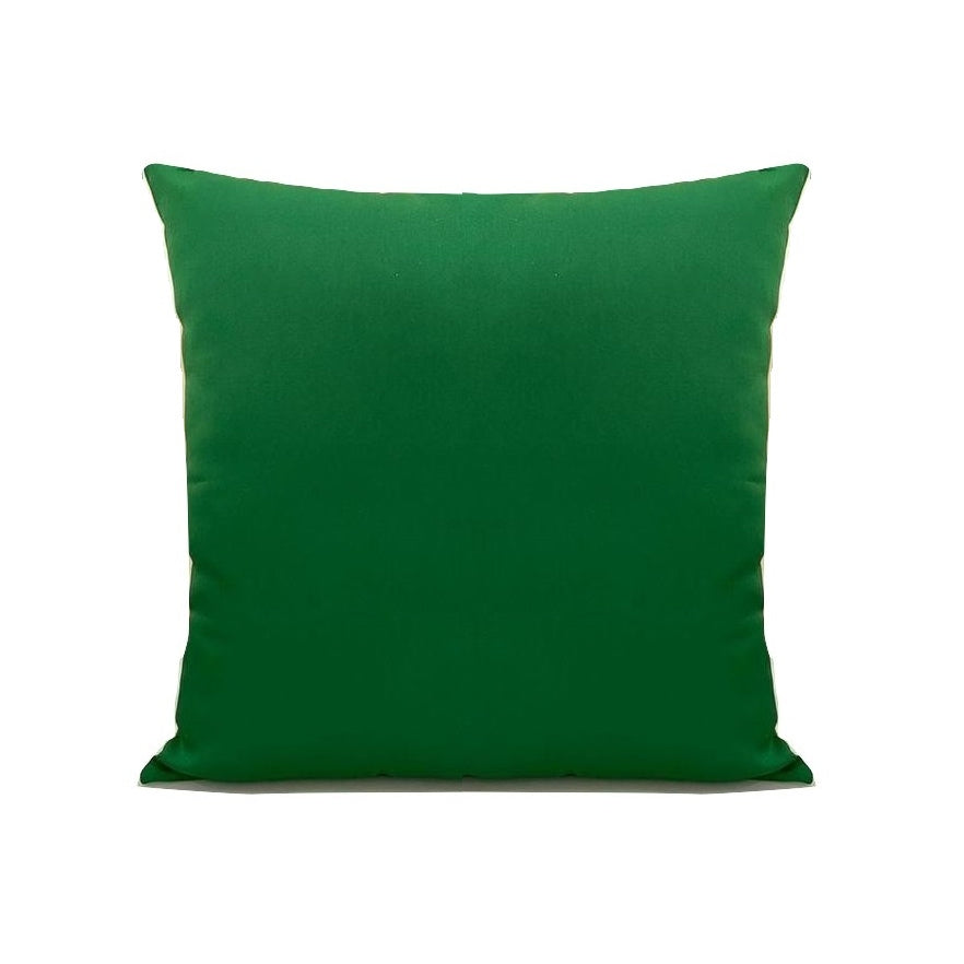 Capa de Almofada Oxford Lisa Verde 45x45