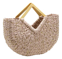 Bolsa de Praia com Alça de Bambu