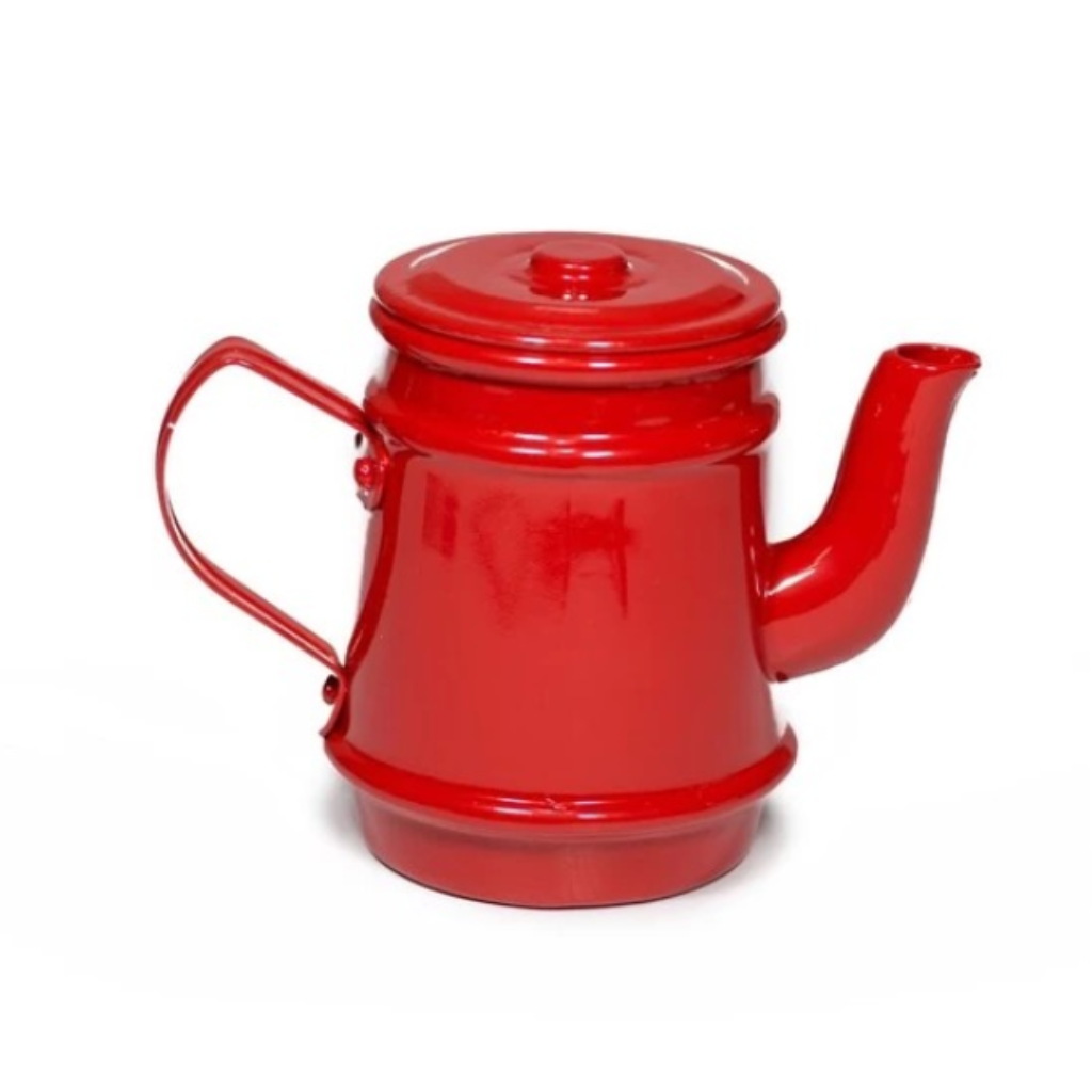 Bule Alumínio Vermelho
