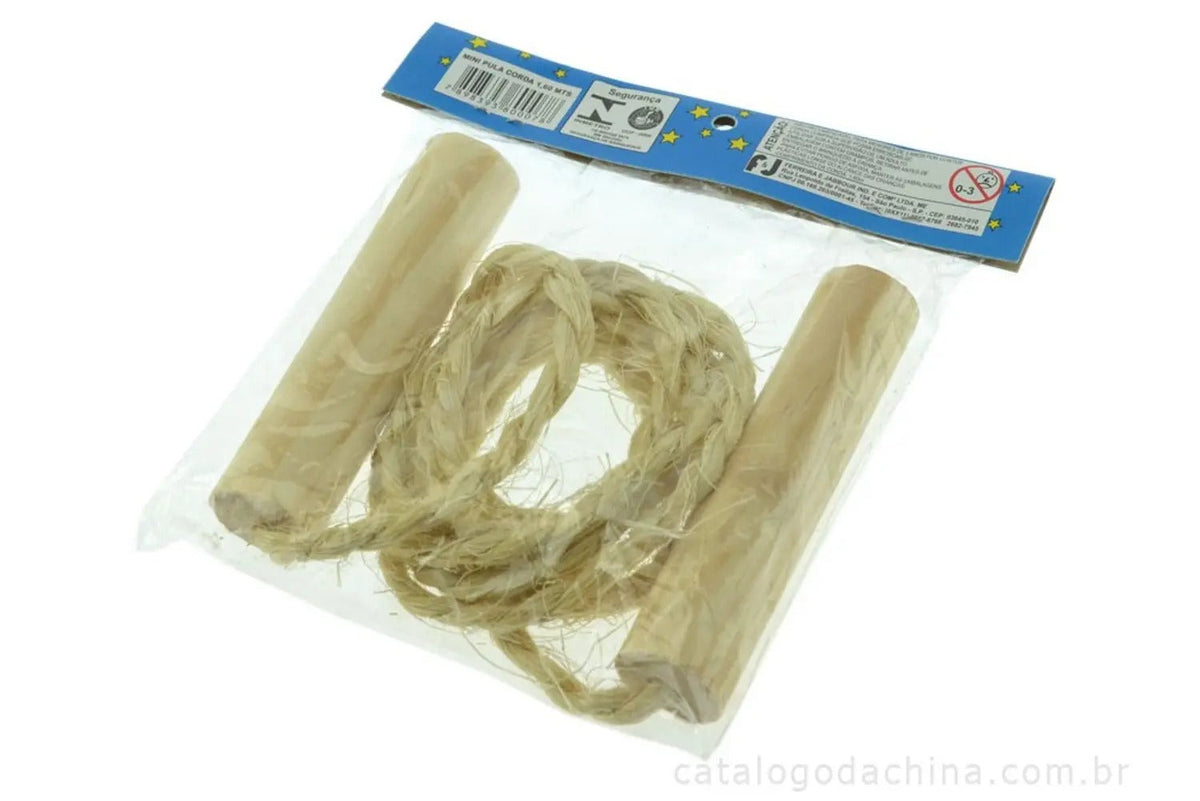 Brinquedo Corda De Pular Sisal 1,60m Infantil