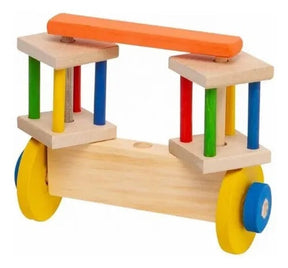 Brinquedo Gira Gira Cabo Empurra Carro