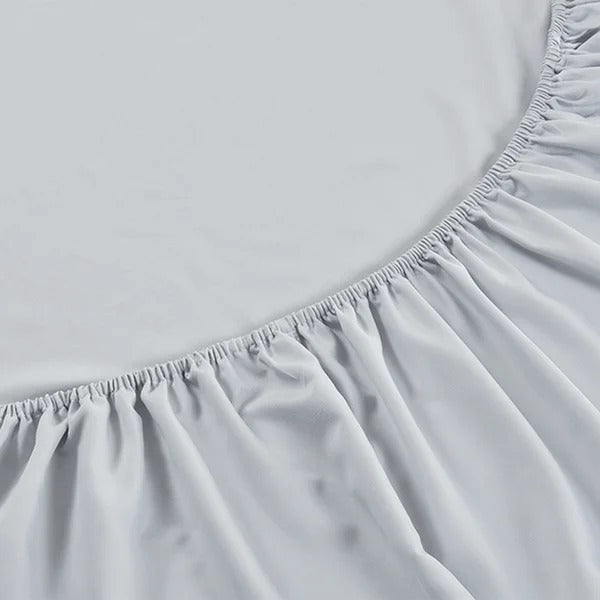 Jogo de Cama Jolitex Lençol Casal 3 Peças Cinza Riscado