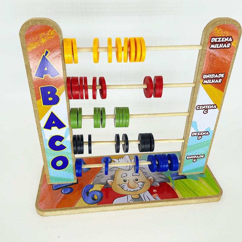 Brinquedo Abáco Pedagógico
