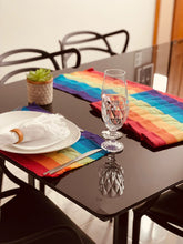 Jogo Americano Comum Arco Iris 7 Peças