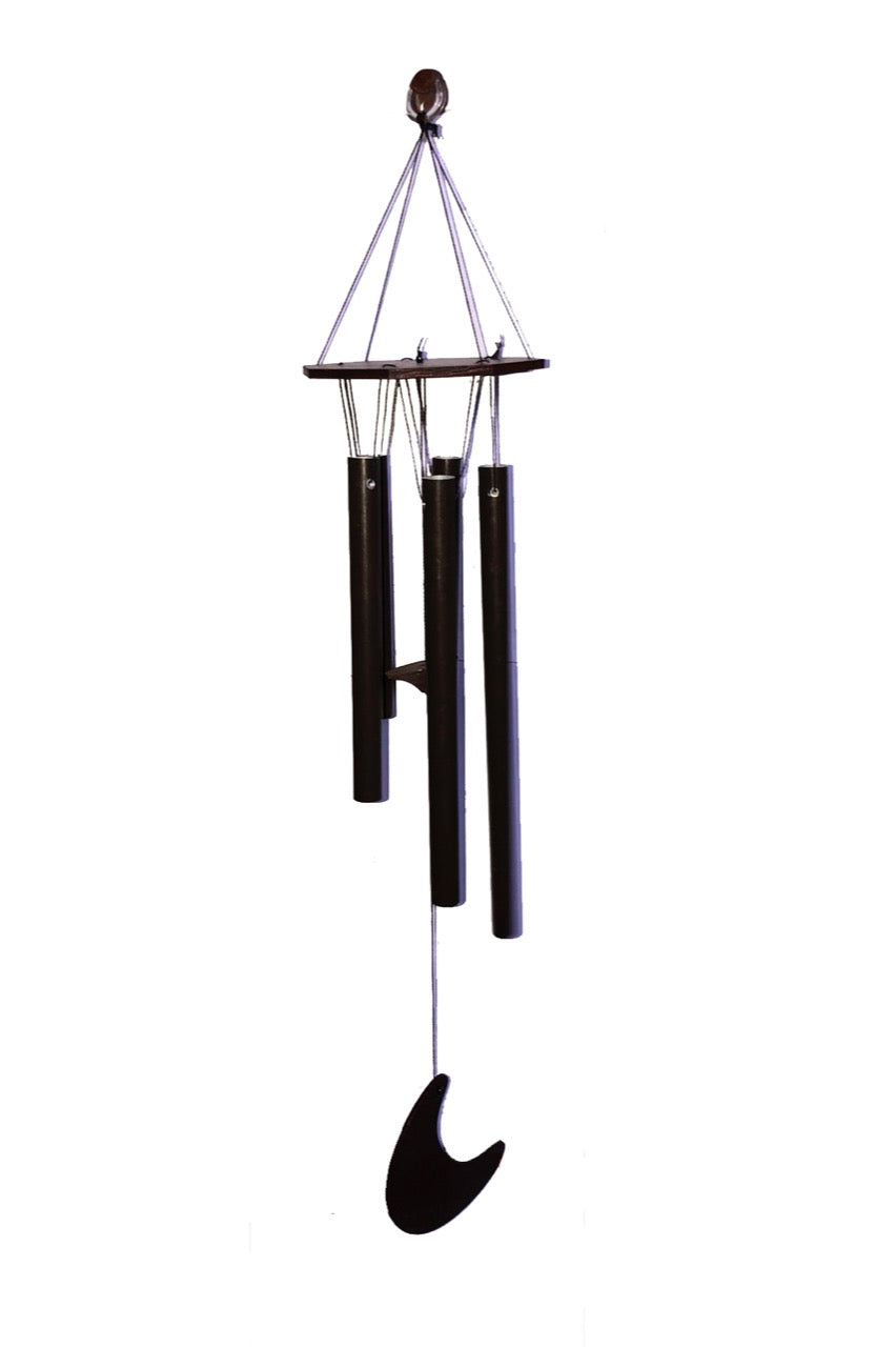 Mensageiro Sino Dos Ventos Aluminio Pequeno 15cm