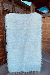 Tapete Médio Felpudo Branco 0,80x1,50m