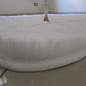 Tapete Peludo Pelúcia Branco 2,00X2,40m