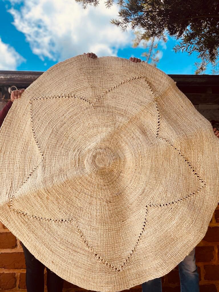 Tapete Sisal Redondo Cru 1,5m