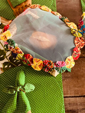 Tule Fuxico Oval 45cm